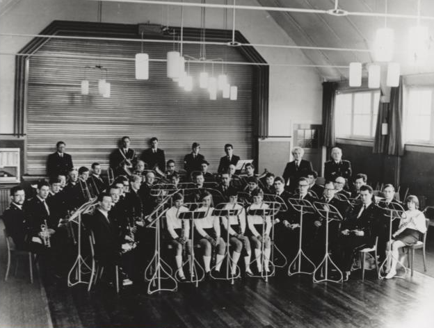 Harmonie Wilhelmina bij Boer Goossens